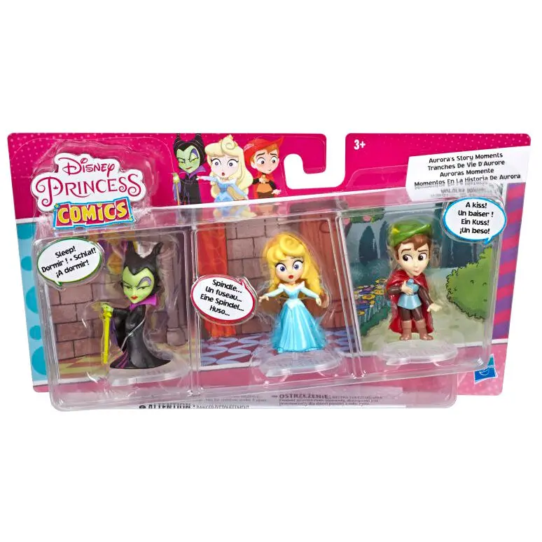 Disney The Sleeping Beauty csomag 3 figura 6cm termékfotó
