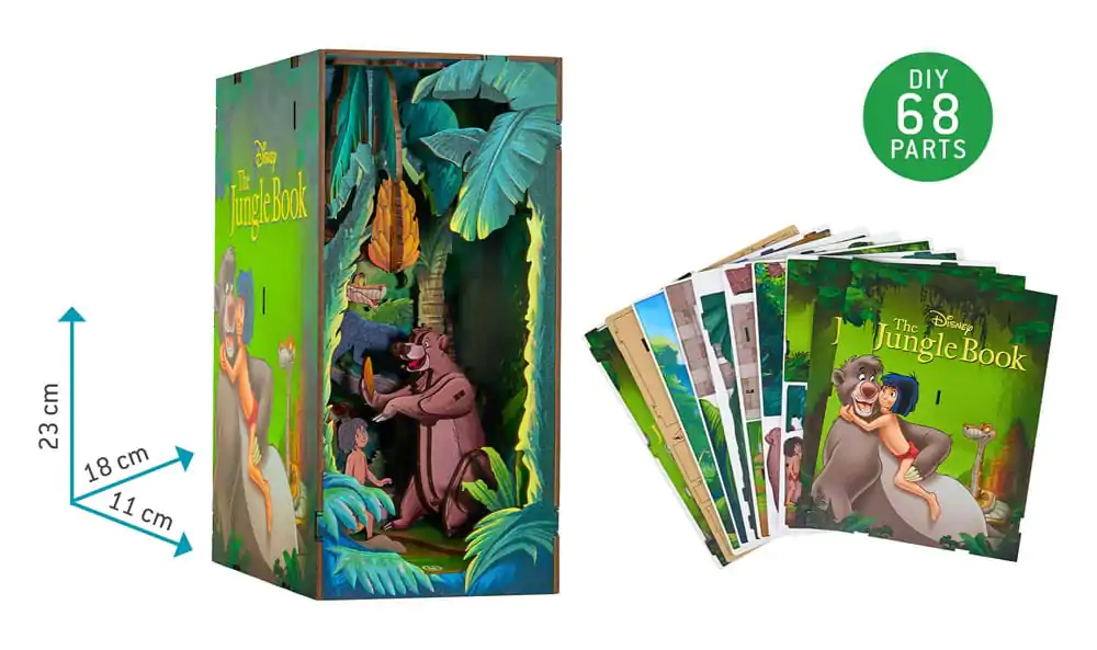 Disney Tiny Adventures Book Nook Mini Diorama The Jungle Book 23 cm termékfotó