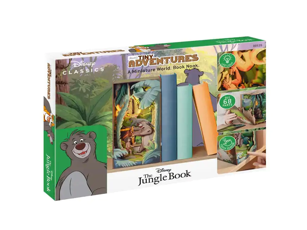 Disney Tiny Adventures Book Nook Mini Diorama The Jungle Book 23 cm termékfotó