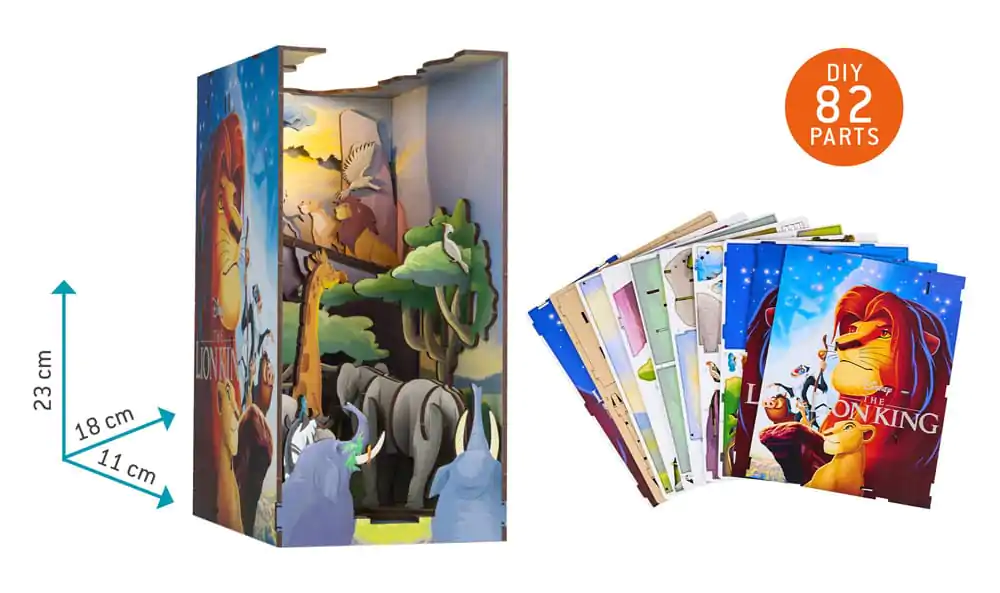 Disney Tiny Adventures Book Nook The Lion King Mini Diorama 23 cm termékfotó
