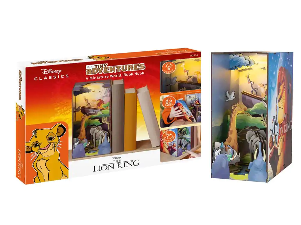 Disney Tiny Adventures Book Nook The Lion King Mini Diorama 23 cm termékfotó