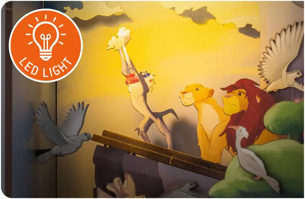 Disney Tiny Adventures Book Nook The Lion King Mini Diorama 23 cm termékfotó