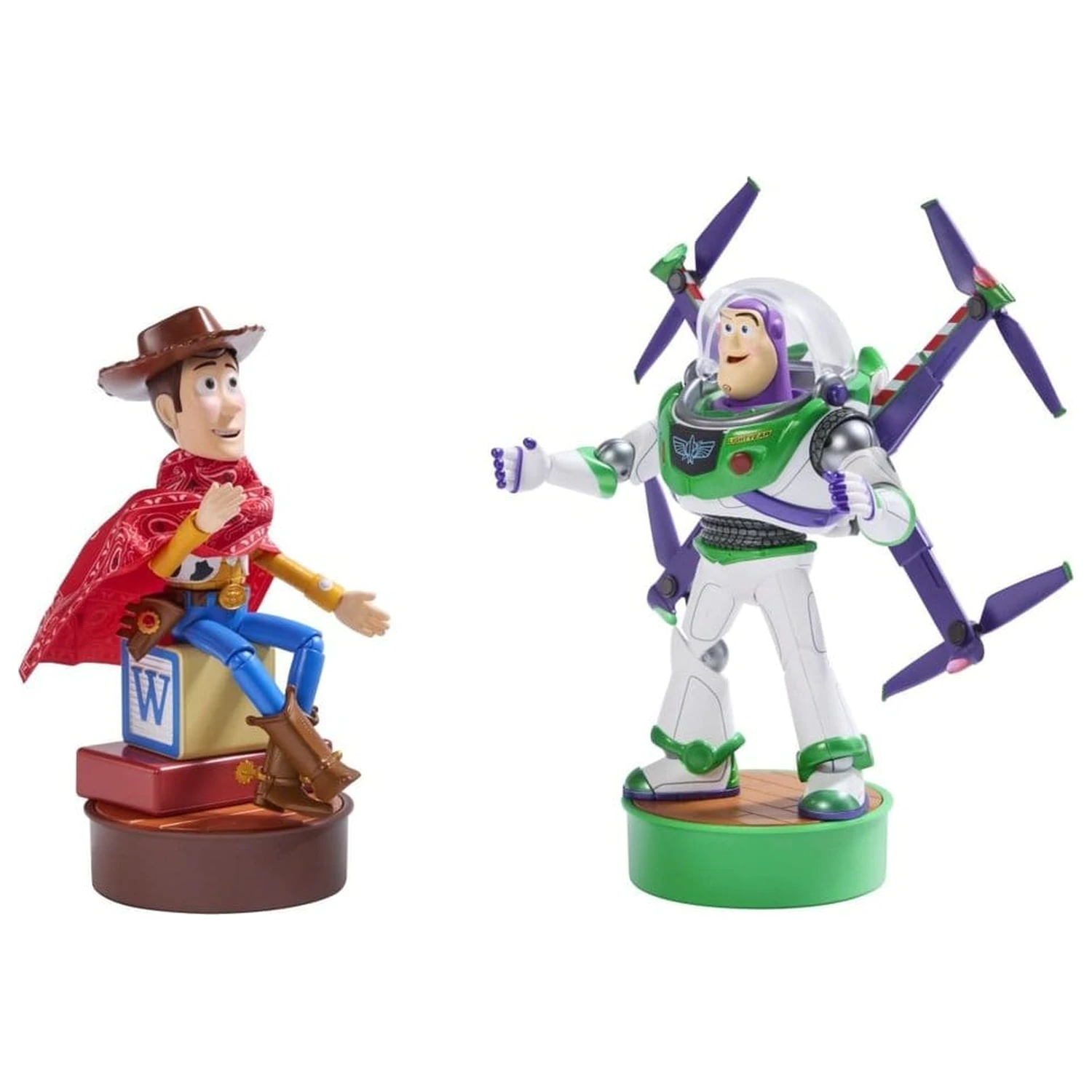 Disney Toy Story 5 Buzz Lightyear & Woody (Hi-Tech Edition) Angol nyelvű interaktív robot játékcsomag termékfotó