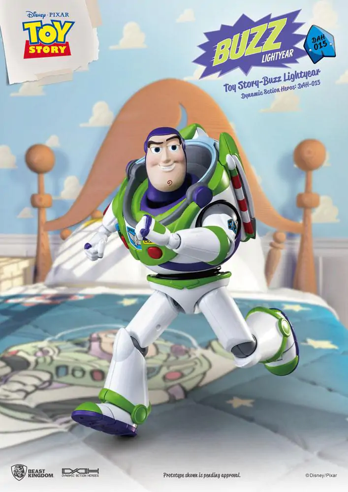 Toy Story Dynamic 8ction Heroes Buzz Lightyear akciófigura 18 cm termékfotó