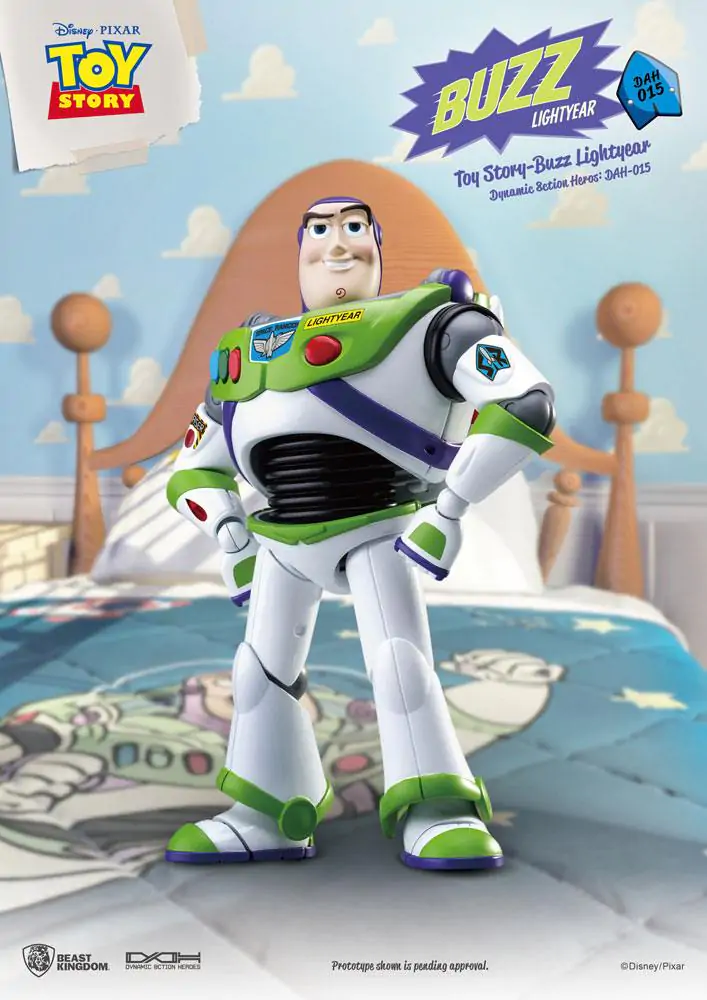 Toy Story Dynamic 8ction Heroes Buzz Lightyear akciófigura 18 cm termékfotó