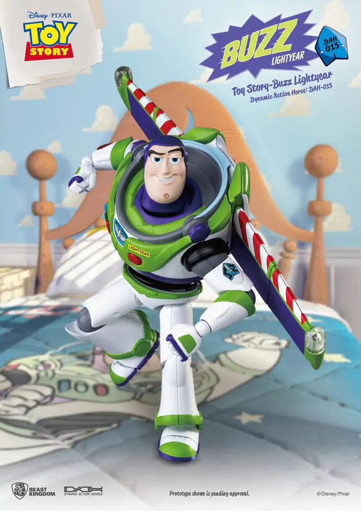 Toy Story Dynamic 8ction Heroes Buzz Lightyear akciófigura 18 cm termékfotó