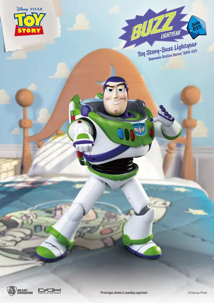 Toy Story Dynamic 8ction Heroes Buzz Lightyear akciófigura 18 cm termékfotó