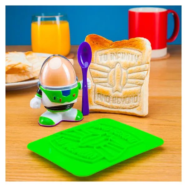 Disney Toy Story Buzz Világító tojás csésze és kanál szett termékfotó