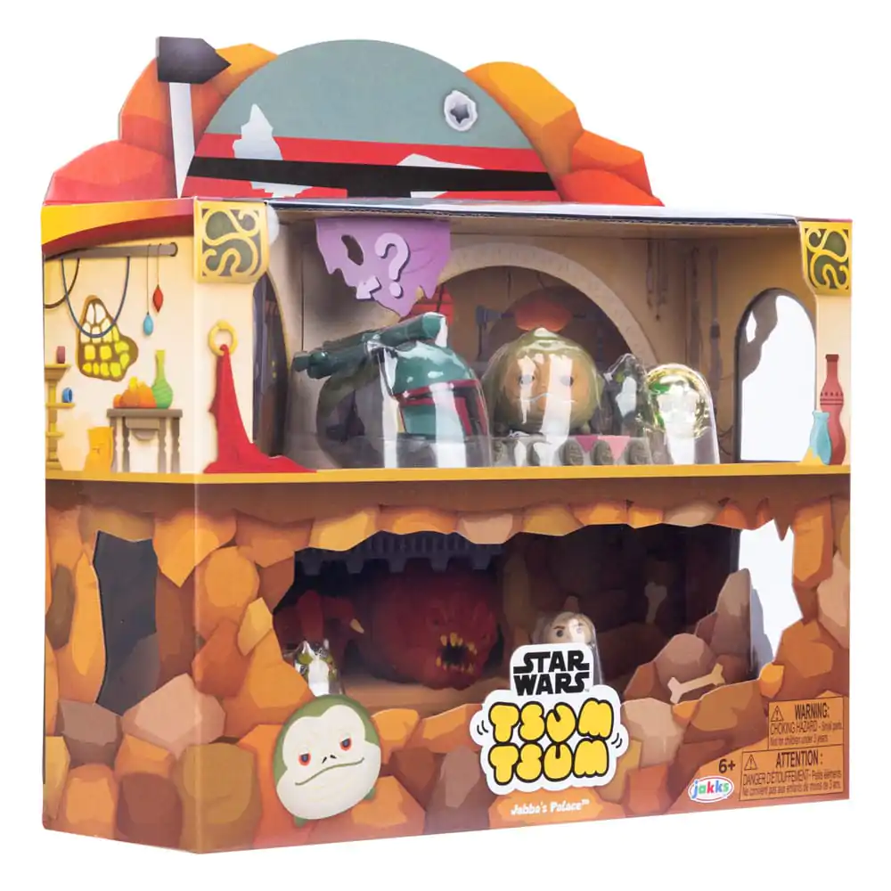 Disney Tsum Tsum Star Wars Jabba´s Place Mini figura Deluxe csomag termékfotó