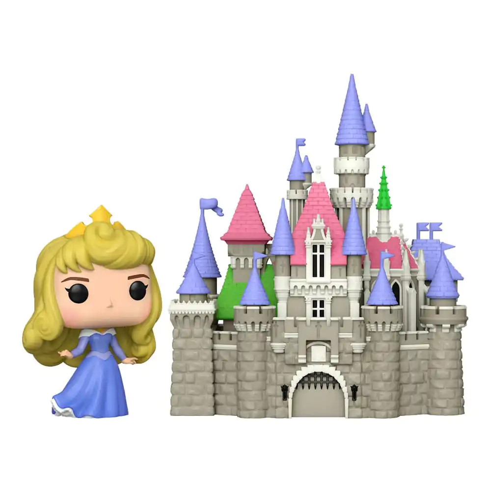 Disney: Ultimate Princess Funko POP! Town Vinyl figura Aurora & Castle (Sleeping Beauty) 9 cm termékfotó