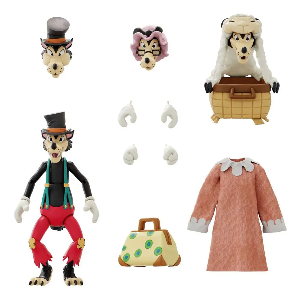Disney Ultimates The Big Bad Wolf akciófigura 18 cm termékfotó