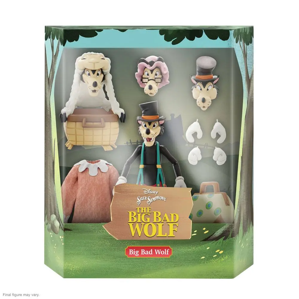 Disney Ultimates The Big Bad Wolf akciófigura 18 cm termékfotó