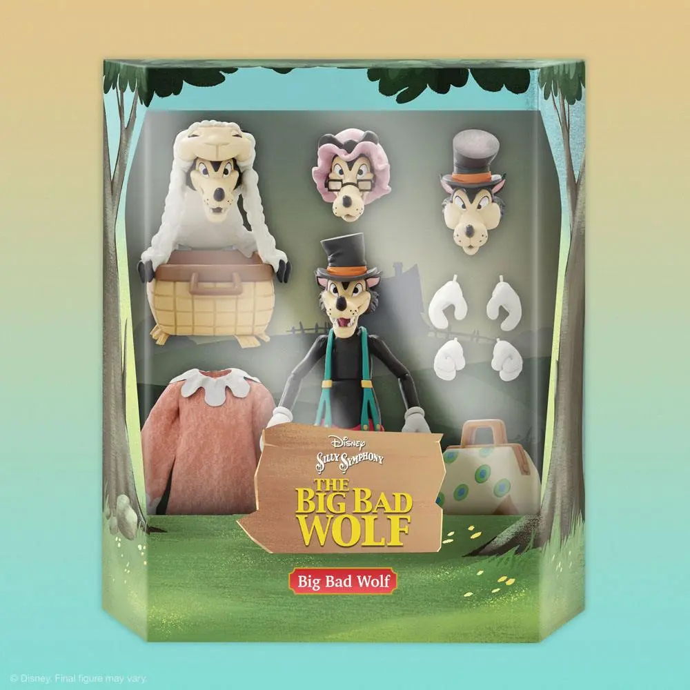 Disney Ultimates The Big Bad Wolf akciófigura 18 cm termékfotó
