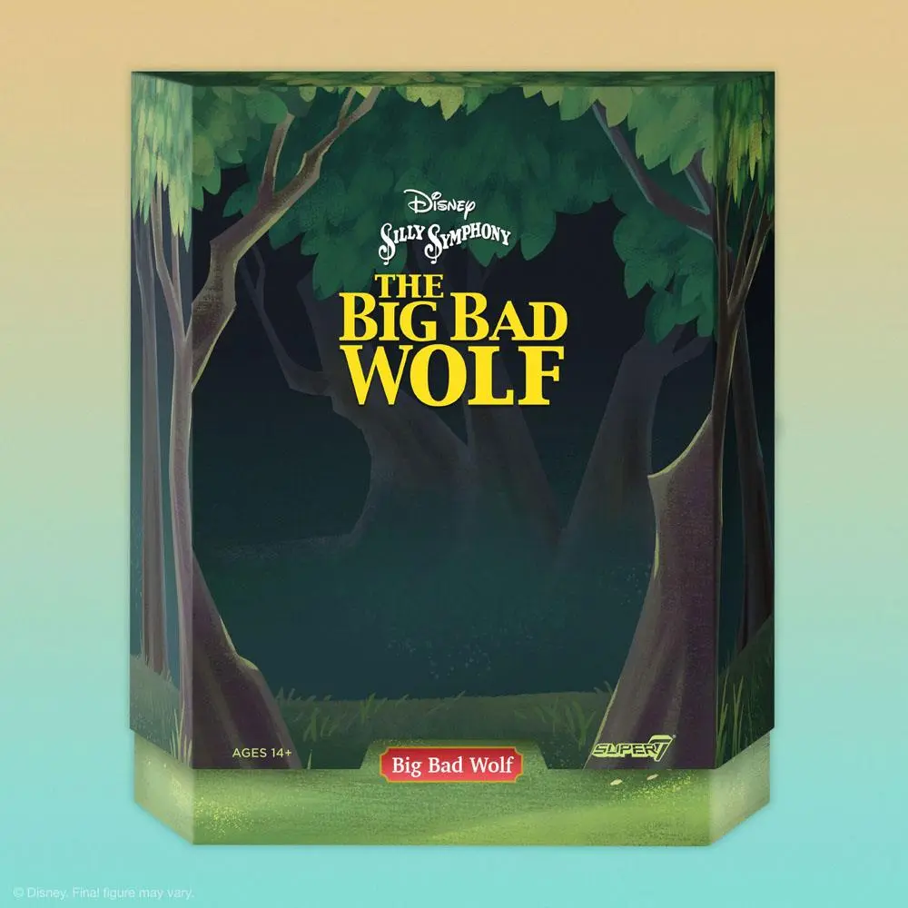 Disney Ultimates The Big Bad Wolf akciófigura 18 cm termékfotó