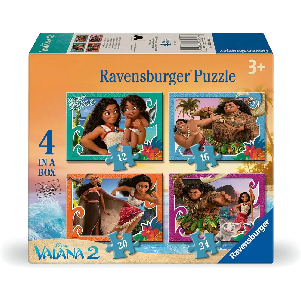 Disney Vaiana 2 puzzle 12-16-20-24db-os termékfotó