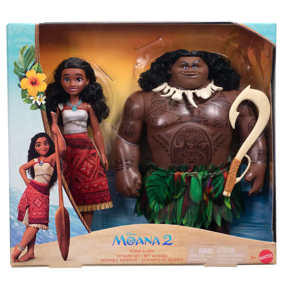 Disney Vaiana Moana 2 Maui & Vaiana 2 db játék baba figura termékfotó