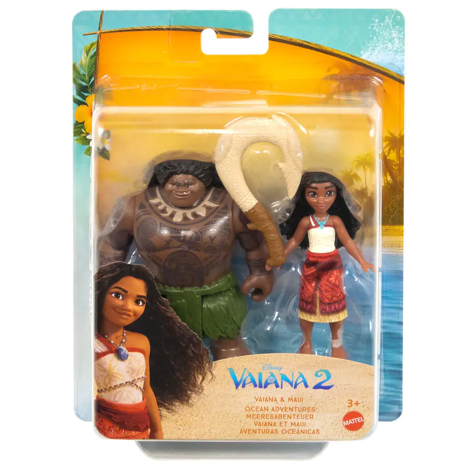 Disney Vaiana Moana 2 Maui & Vaiana 2 db játék baba figura termékfotó