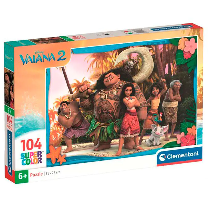 Disney Vaiana Moana 2 puzzle 104db-os termékfotó