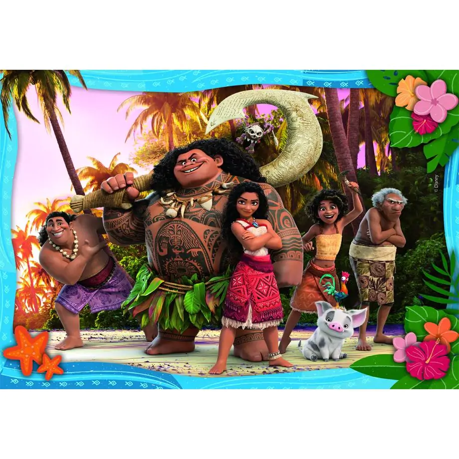 Disney Vaiana Moana 2 puzzle 104db-os termékfotó