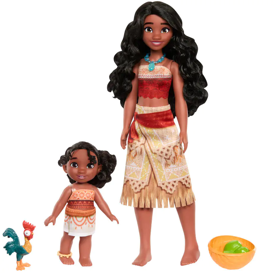 Disney Vaiana Moana 2 Vaiana & Simea 2 db játék baba figura termékfotó