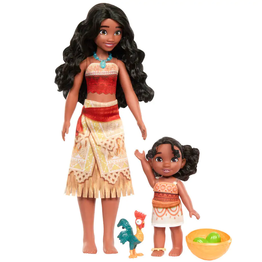 Disney Vaiana Moana 2 Vaiana & Simea 2 db játék baba figura termékfotó