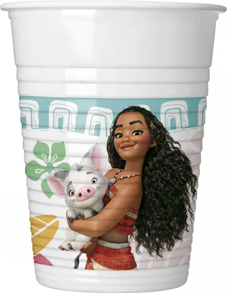 Disney Vaiana, Moana Műanyag pohár 8 db-os 200 ml termékfotó