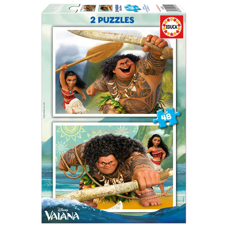 Disney Vaiana puzzle 2x48db-os termékfotó
