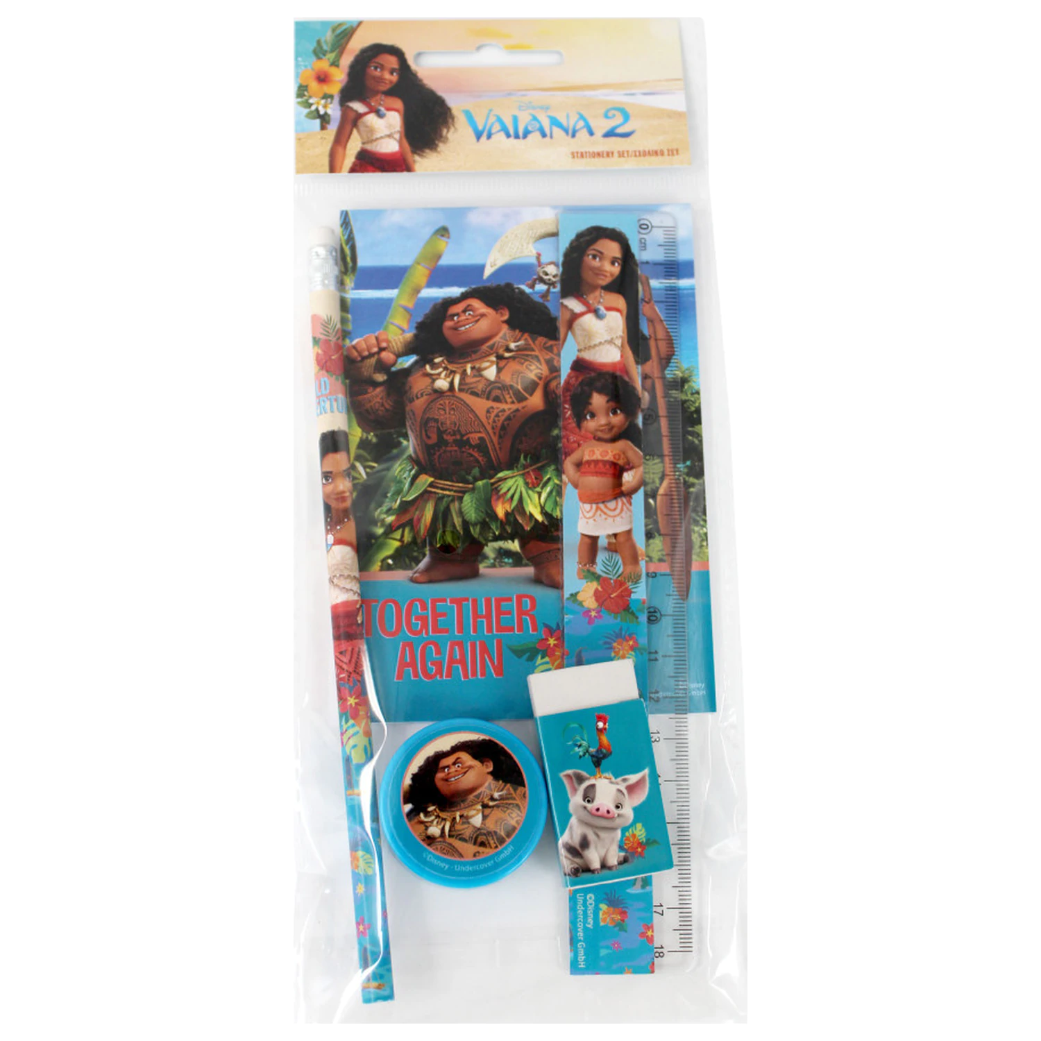 Disney Vaiana Together Again írószer szett 5 db-os termékfotó