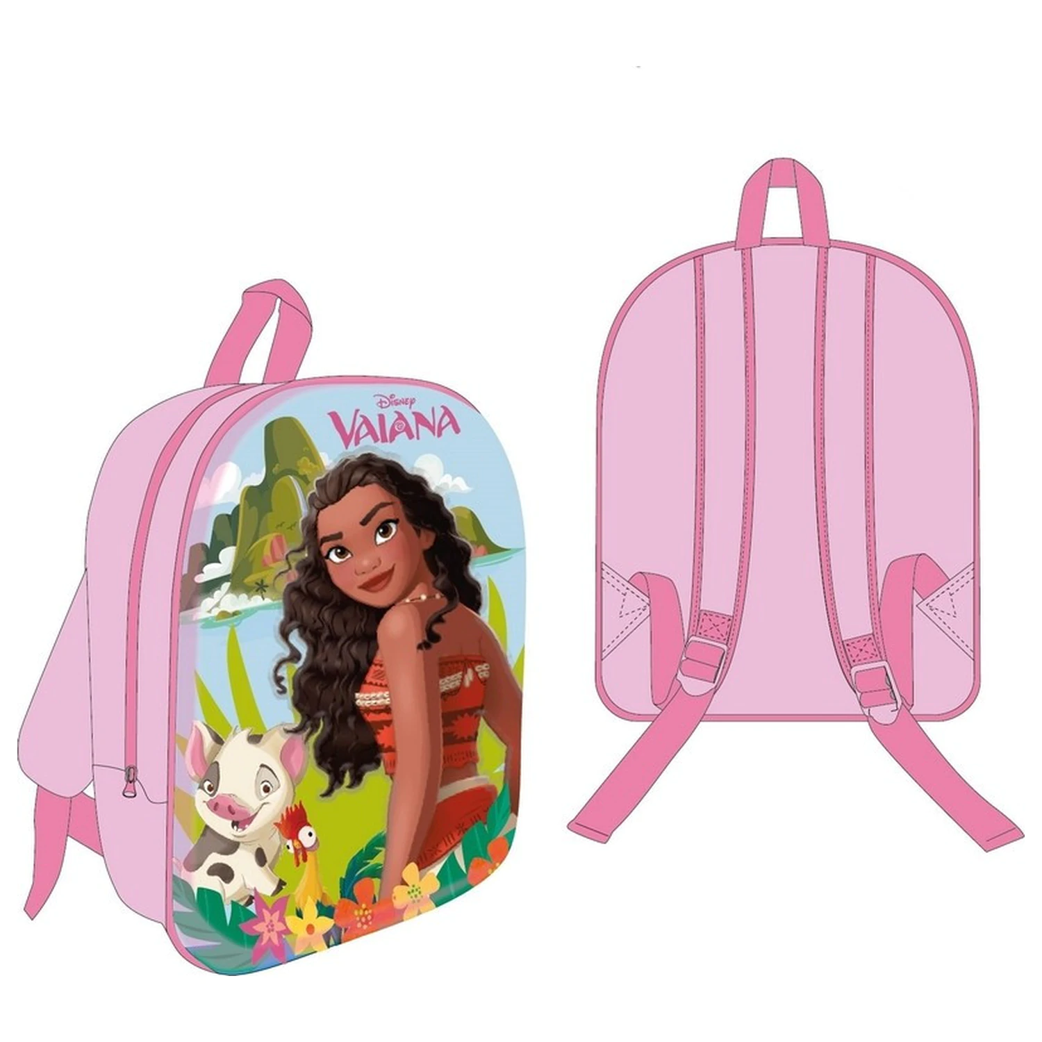 Disney Vaiana Voyage Vibes 3D hátizsák, táska 30 cm termékfotó