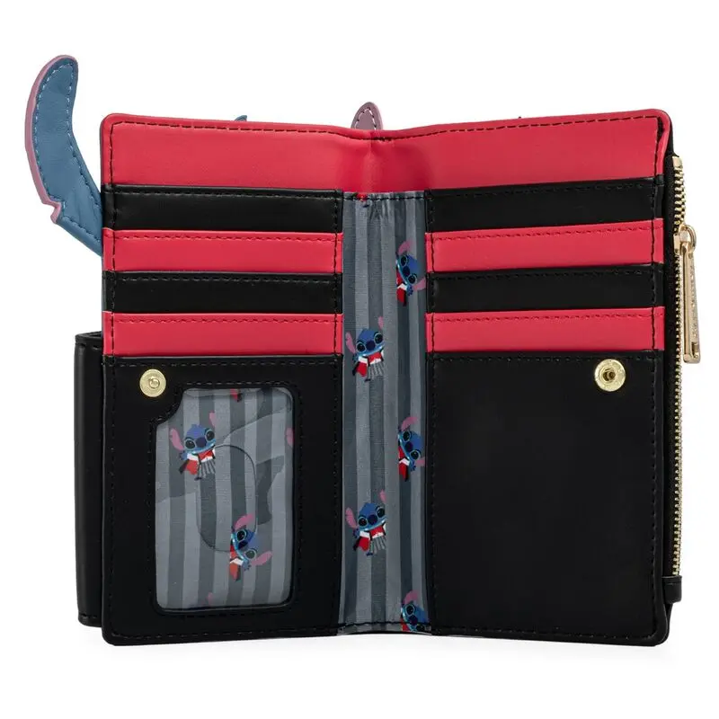Disney Vampire Stitch Bow Tie pénztárca termékfotó