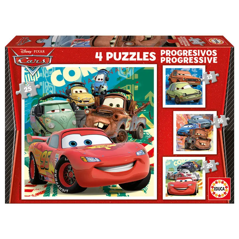 Disney Verdák 2 Progressive puzzle 12-16-20-25db-os termékfotó