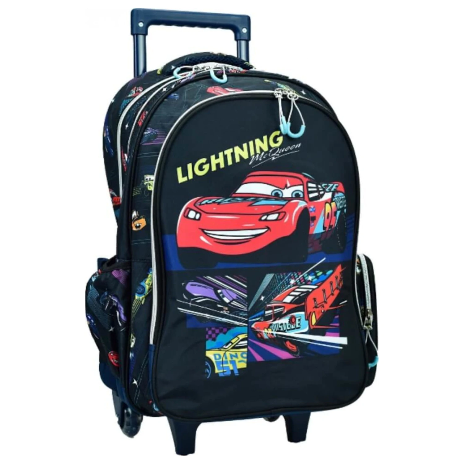 Disney Verdák Lightning gurulós iskolatáska, táska 46 cm termékfotó