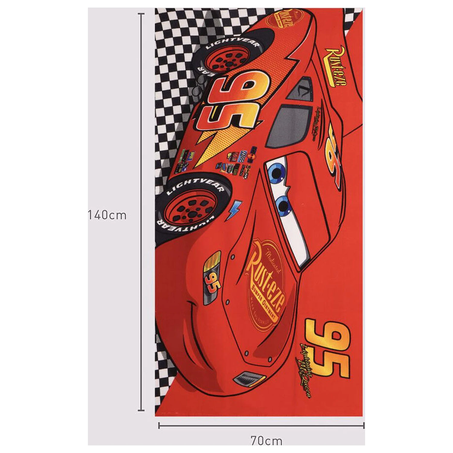 Disney Verdák mikroszálas strandtörölköző termékfotó