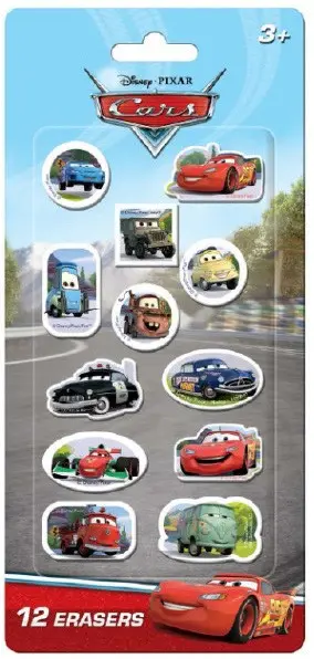 Disney Verdák Radír 12 db-os szett termékfotó