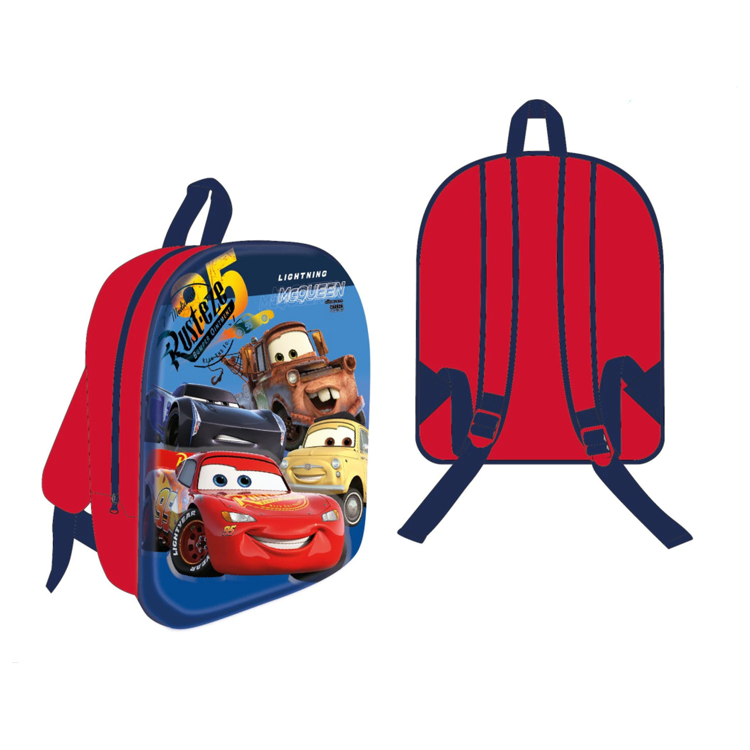 Disney Verdák Rust-eze 3D hátizsák, táska 30 cm termékfotó