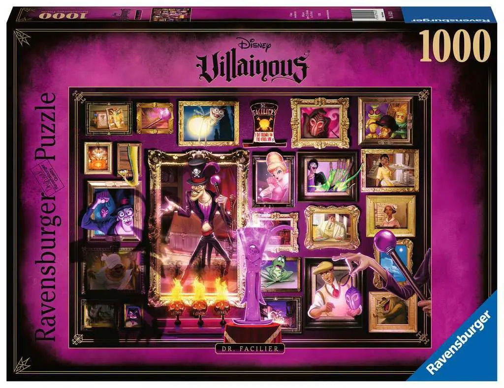 Disney Villainous Dr. Facilier puzzle (1000 darab) termékfotó