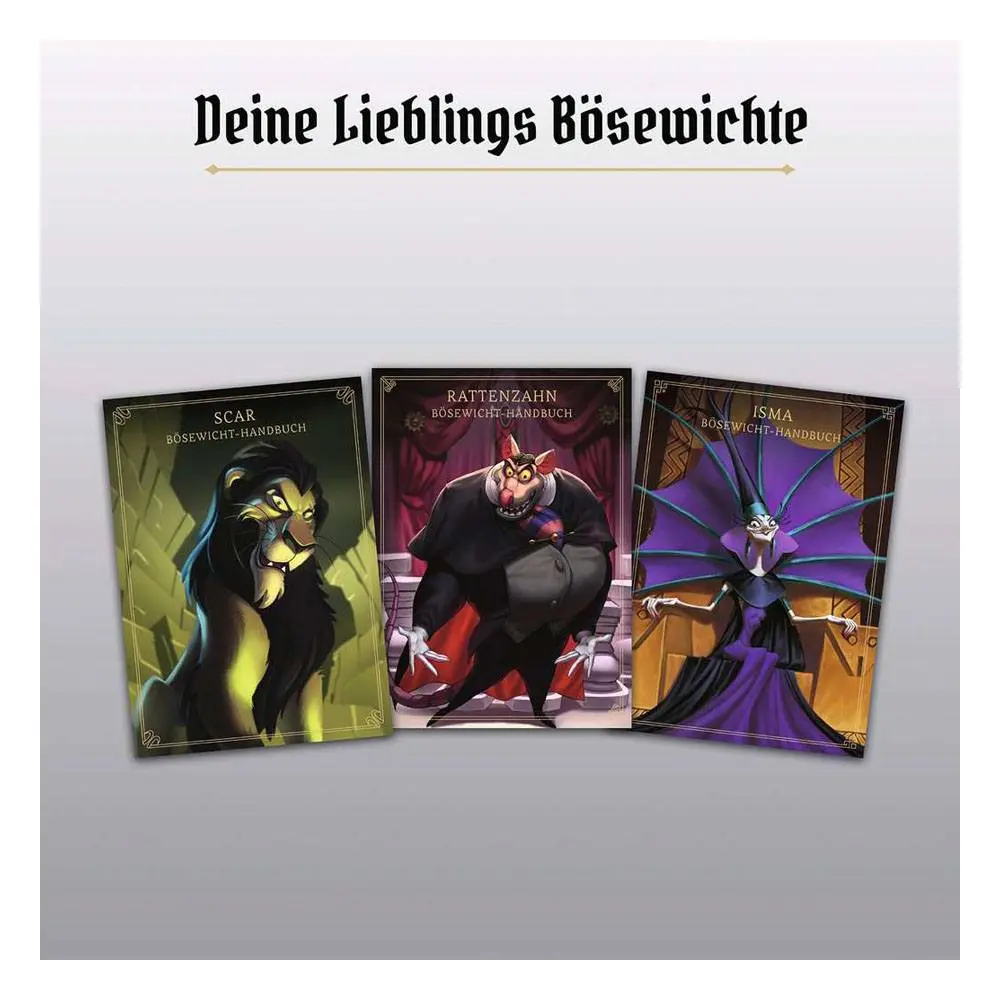Disney Villainous Evil Comes Prepared Standalone/Expansion Pack német nyelvű társasjáték kiegészítő termékfotó