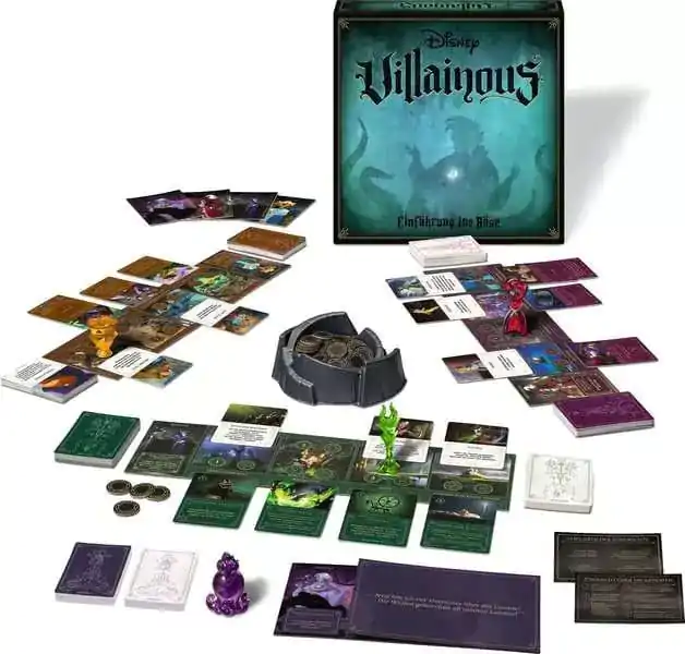 Disney Villainous Intro to Evil Standalone/Expansion Pack német nyelvű társasjáték kiegészítő termékfotó
