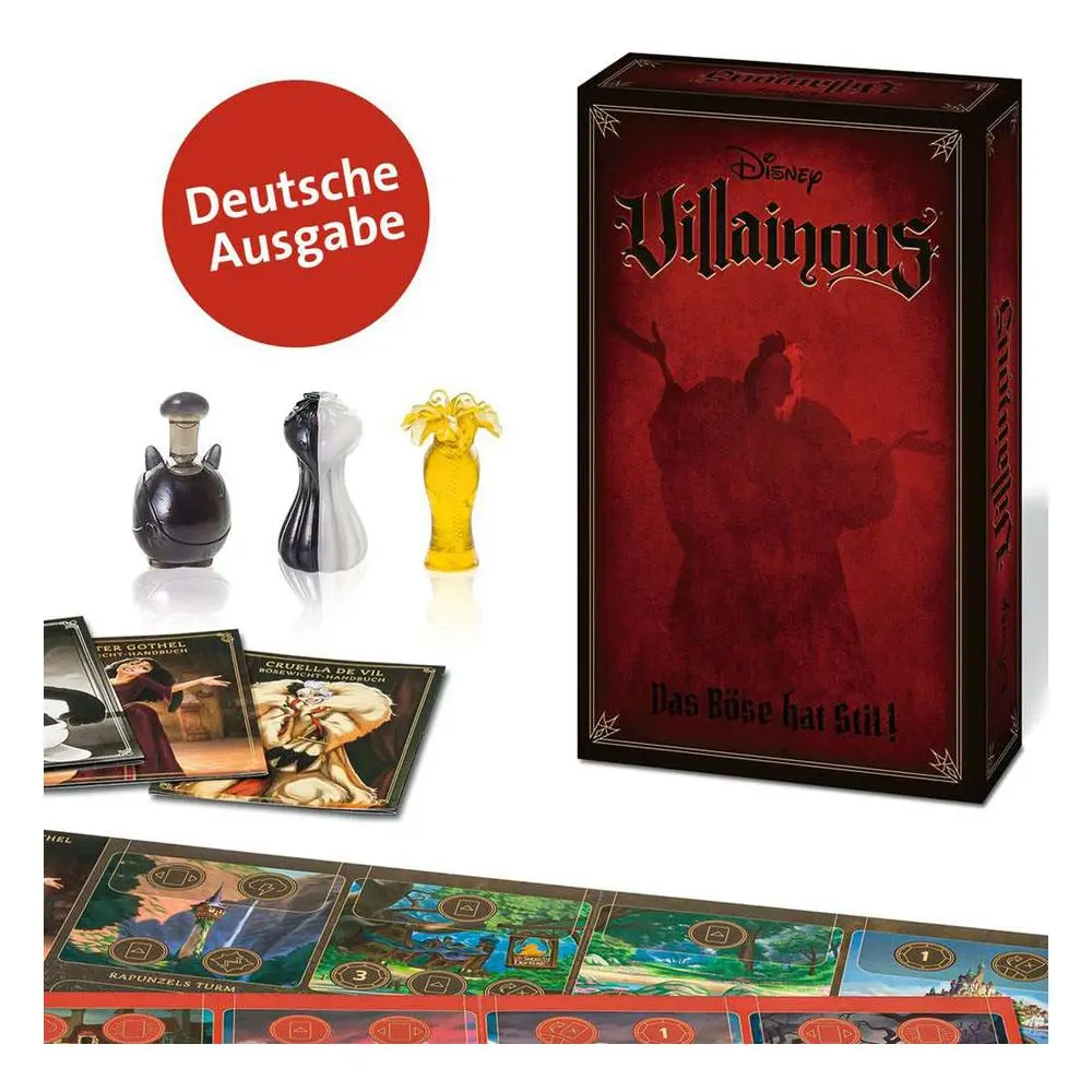 Disney Villainous Perfectly Wretched Standalone/Expansion Pack német nyelvű társasjáték termékfotó