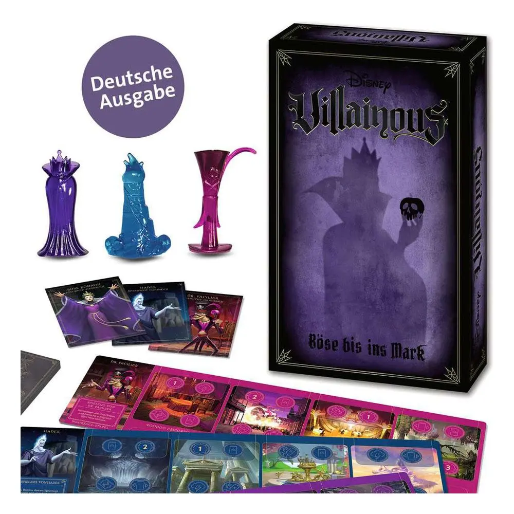 Disney Villainous Wicked to the Core Game Exp. német nyelvű társasjáték termékfotó