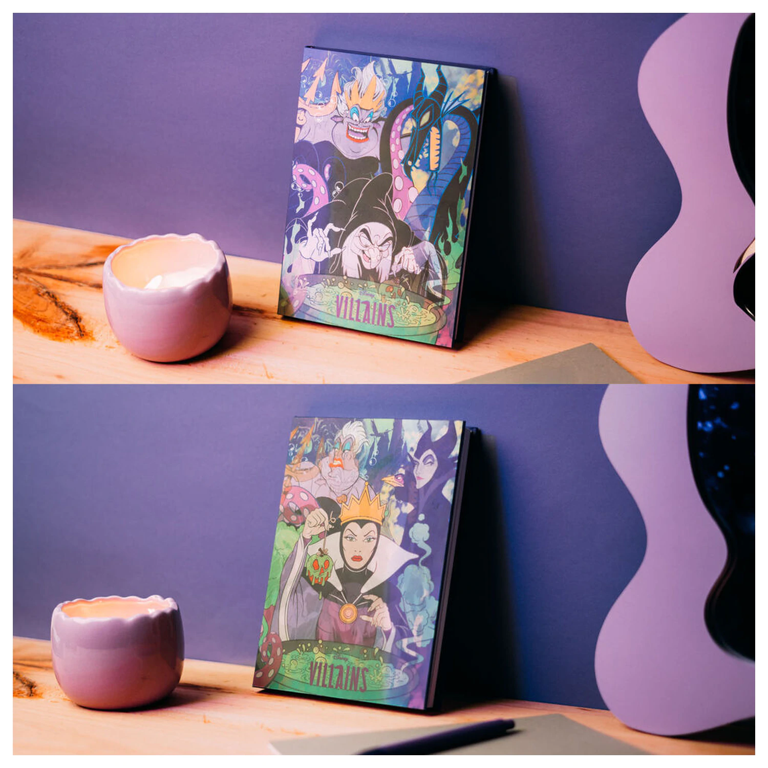 Disney Villains A5 jegyzetfüzet termékfotó