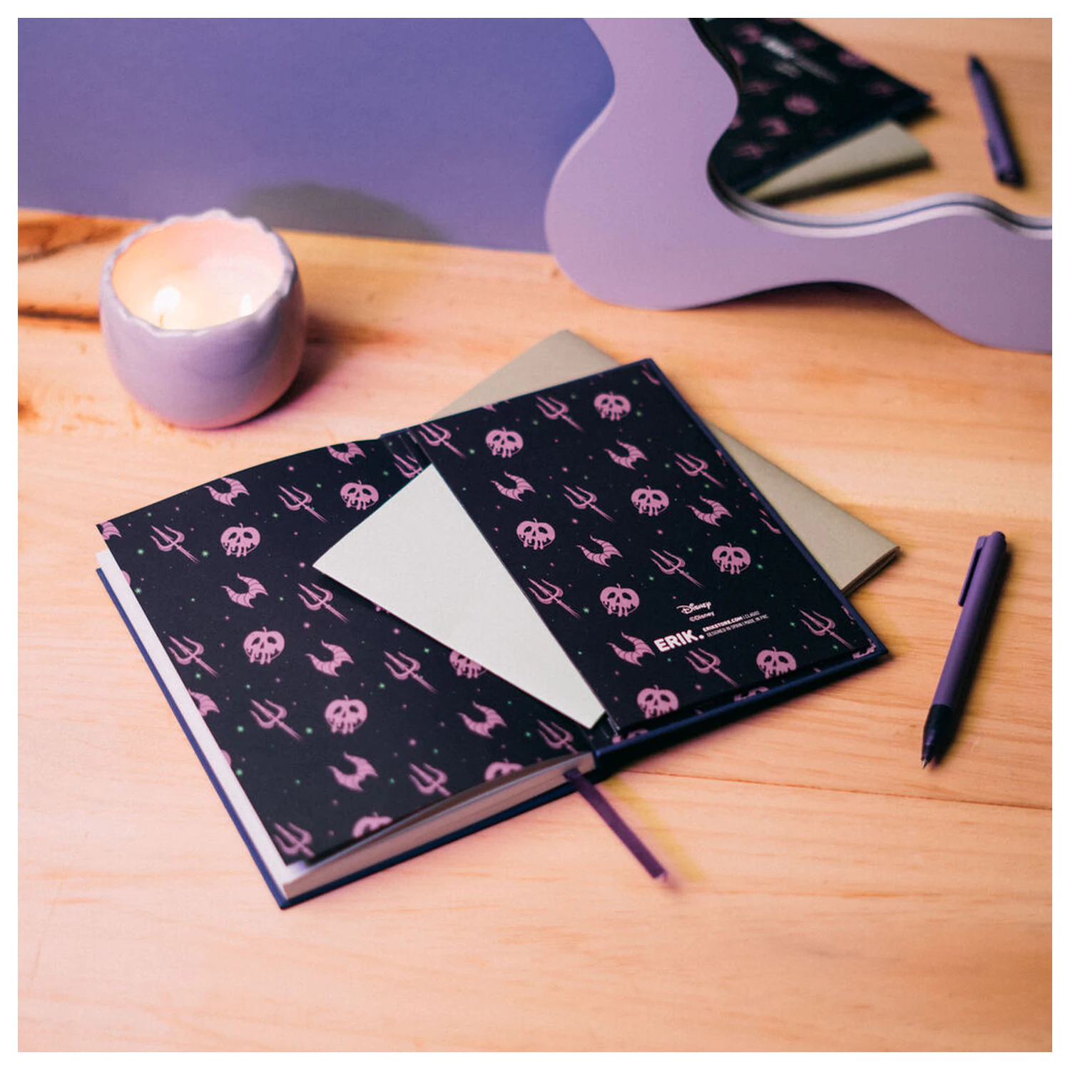 Disney Villains A5 jegyzetfüzet termékfotó