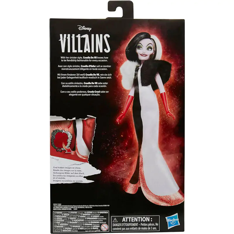 Disney Villains Cruella de Vil doll 28cm termékfotó