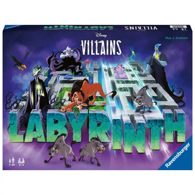 Disney Villains Labyrinth társasjáték termékfotó