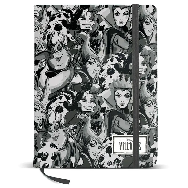 Disney Villains napló termékfotó