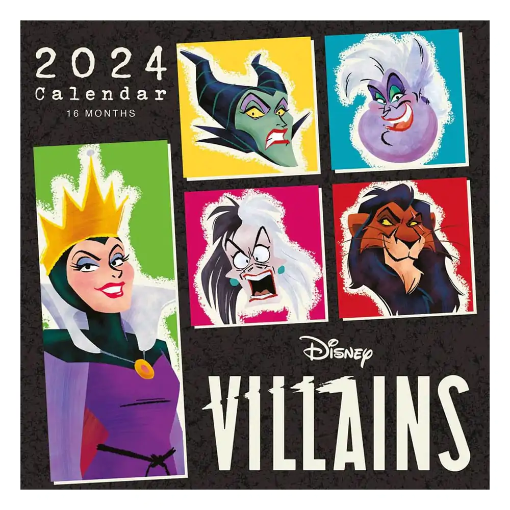 Disney Villains Once I was Alone naptár 2024 termékfotó