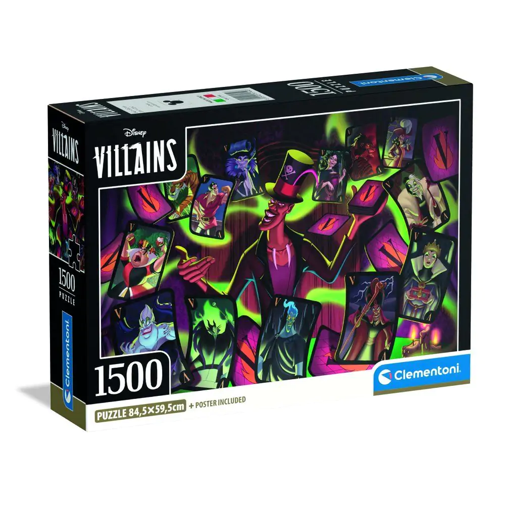 Disney Villains puzzle 1500db-os termékfotó