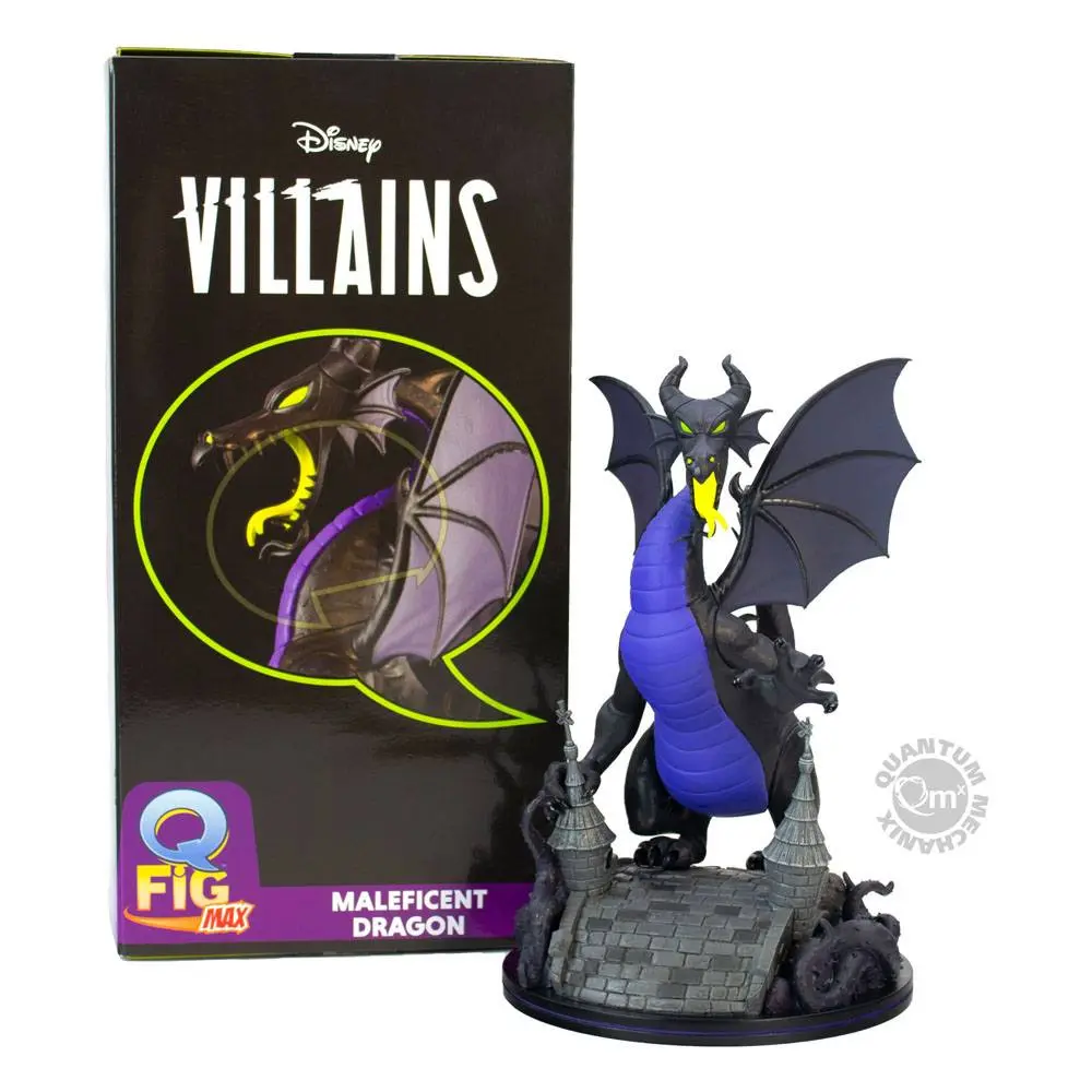 Disney Villains Q-Fig Max Elite The Maleficent Dragon figura 22 cm termékfotó