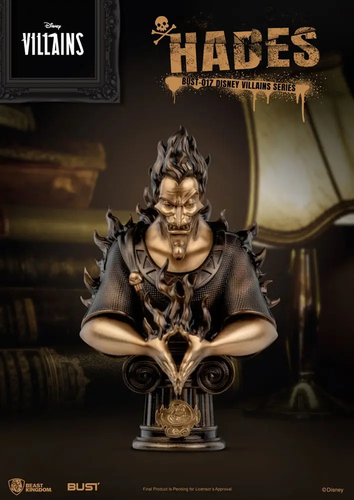 Disney Villains Series Hades PVC mellszobor figura 16 cm termékfotó