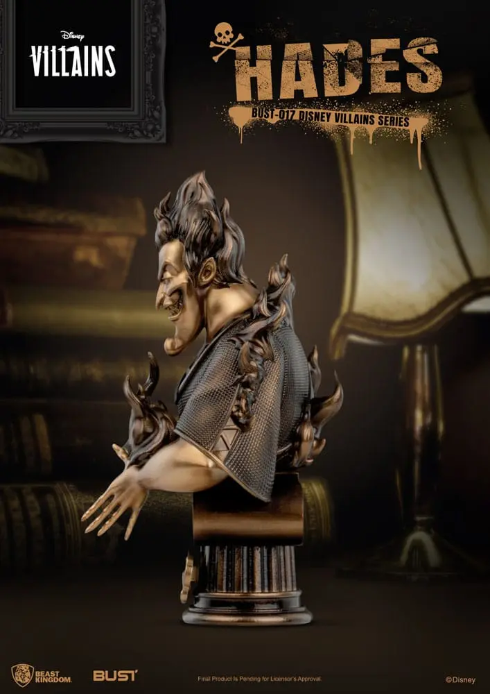 Disney Villains Series Hades PVC mellszobor figura 16 cm termékfotó